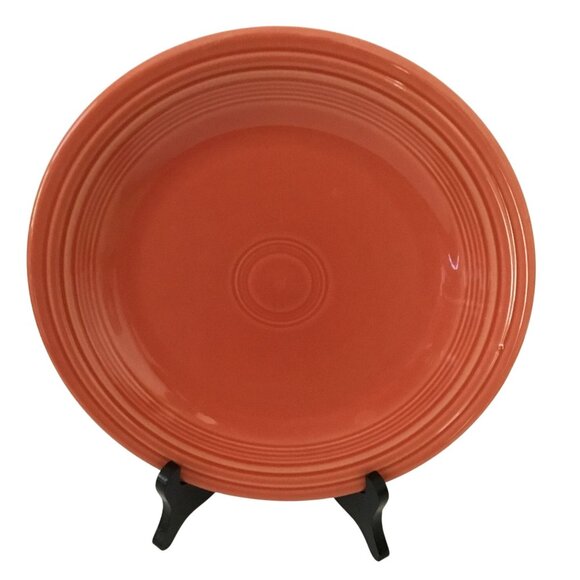 FIESTA WARE Persimmon 10.5” Dinner Plate Vintage Fiesta USA Dinnerware Retired - Picture 1 of 4